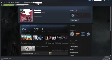 Conta Steam Recheada