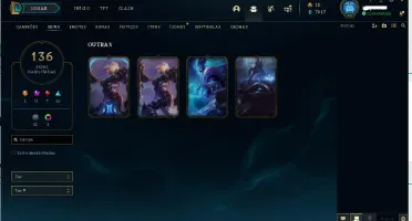 RIVEN CAMPEONATO | KAYLE JUIZA + 136 SKINS