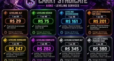 Aion 2 Global - Leveling e Services