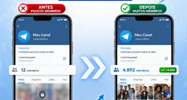 100 Membros Orgânicos Telegram