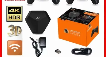 X6 duplo sem fio 2.4g game console 15000 + jogos para ps1/gb