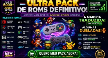 Pack 6000+ Jogos –Maioria Traduzida PT-BR (PS2,Switch,Wii)