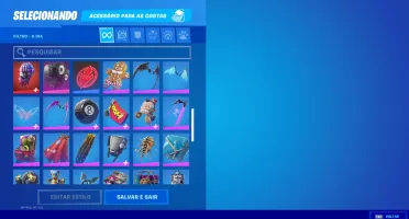 VENDO CONTA FORTNITE TEMPORADAS 6,7,8 E CAPITULO 2 COMPLETOS