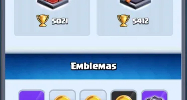 Conta clash Royale 4.5k gemas 1M de ouro