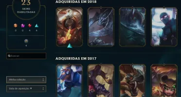 CONTA LOL GOLD 1 LVL 99