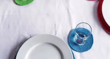 Sousplat / Porta Prato em Crochê Básico