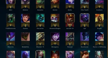 Conta smurf GOLD V