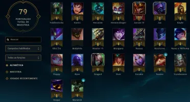 Conta smurf GOLD V
