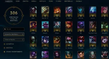 Vendo conta de Lol Prata 1