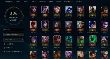 Vendo conta de Lol Prata 1