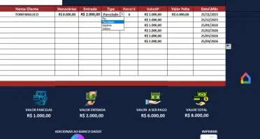 Planilha De Advocacia Pessoal Ou Empresarial