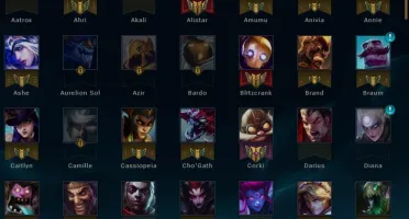 Conta de lol D5 / +100 champs e +40 skins