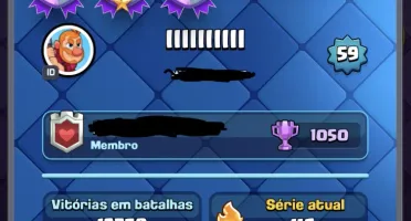 Conta de Clash Royale 15k+ Troféus