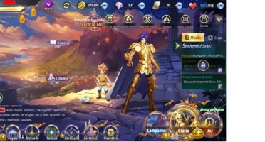 Conta Saint Seiya Awakening 8S lvl 35
