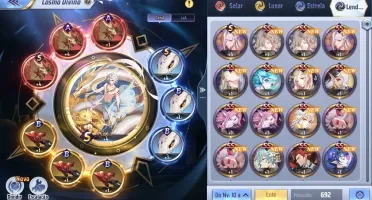 Conta Saint Seiya Awakening 8S lvl 35