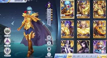 Conta Saint Seiya Awakening 8S lvl 35