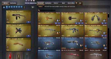 Conta CF varias vip e mn