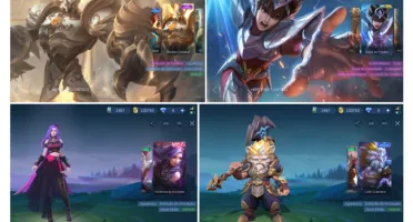 Conta Mobile Legends (Collector Gusion + Legendary Saber)