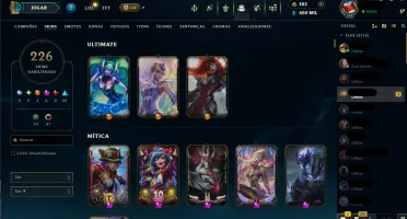 Conta LOL MMR Mestre , D2 desde de 2013 sem Ban