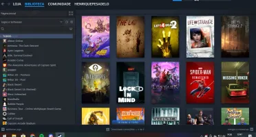 Conta Steam + Epic Games - com mais de 400 jogos
