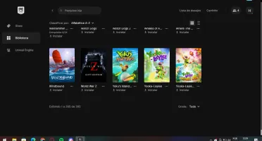 Conta Steam + Epic Games - com mais de 400 jogos