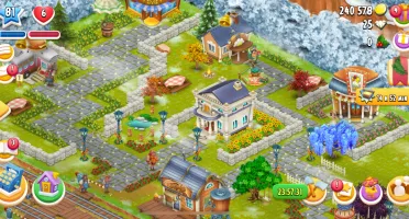 Conta de Hay Day, gigante e decorada!