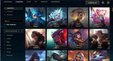 Conta League of legends