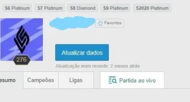 Conta League of legends