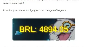 Conta League of legends