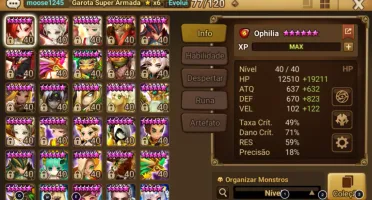 Conta SW - 2 ld5 Yeonhong e Isis - 200 6* - 77 nat5