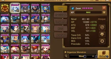 Conta SW - 2 ld5 Yeonhong e Isis - 200 6* - 77 nat5