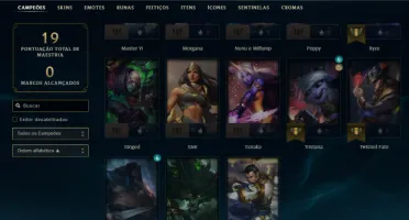 Conta Gold 4 - League of Lengends - lol.