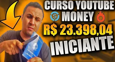 YOUTUBE MONEY 2020 COMPLETO - 14 MÓDULOS 69 VÍDEOS +11 BÔNUS
