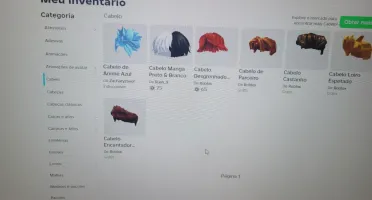 Conta roblox + de10k de robux gastos muitas gamepass