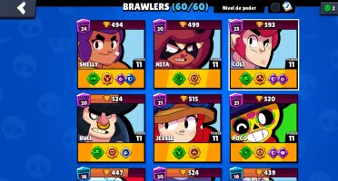CONTA BRAWL STARS