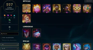 Vendendo conta platina 2(2022) LoL