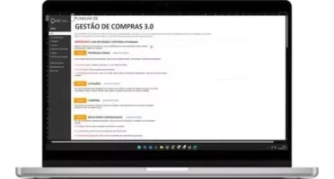 Planilha De Gestão De Compras 3.0