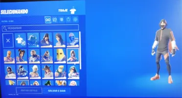 Conta Fortnite 24 skins (ikonic, e algumas coisas da temp 5)