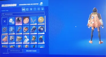 Conta Fortnite 24 skins (ikonic, e algumas coisas da temp 5)