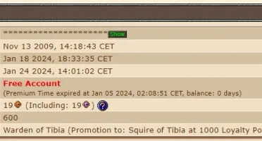 Vendo Conta Elder Druid Lvl 465 Ml 113 - Kalibra