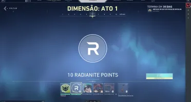 CONTA VALORANT LV 23 COM PASSE E SKIN