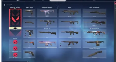 CONTA VALORANT LV 23 COM PASSE E SKIN