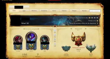 CONTA GOLD 2 60 SKINS + PREÇO OTIMO