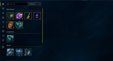 Conta Diamante 3 com 61% de winrate, 25 champs 1 skin