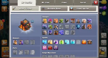CV 10 - Semi Full - 500+ Gemas - Rei 25 - Rainha 26