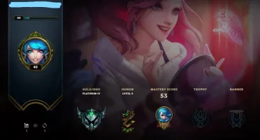 Conta LOL platina 4, mmr alto e skin ultimate