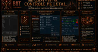 BBT Client OSRS | PK, PvM, 45 Plugins, AHK e Skiller BOT!