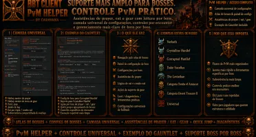 BBT Client OSRS | PK, PvM, 45 Plugins, AHK e Skiller BOT!