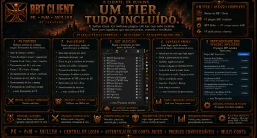 BBT Client OSRS | PK, PvM, 45 Plugins, AHK e Skiller BOT!