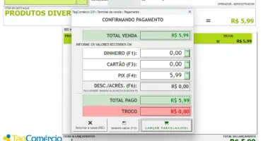 Sistema PDV Frente de Caixa para Lojas e Assistência Técnica